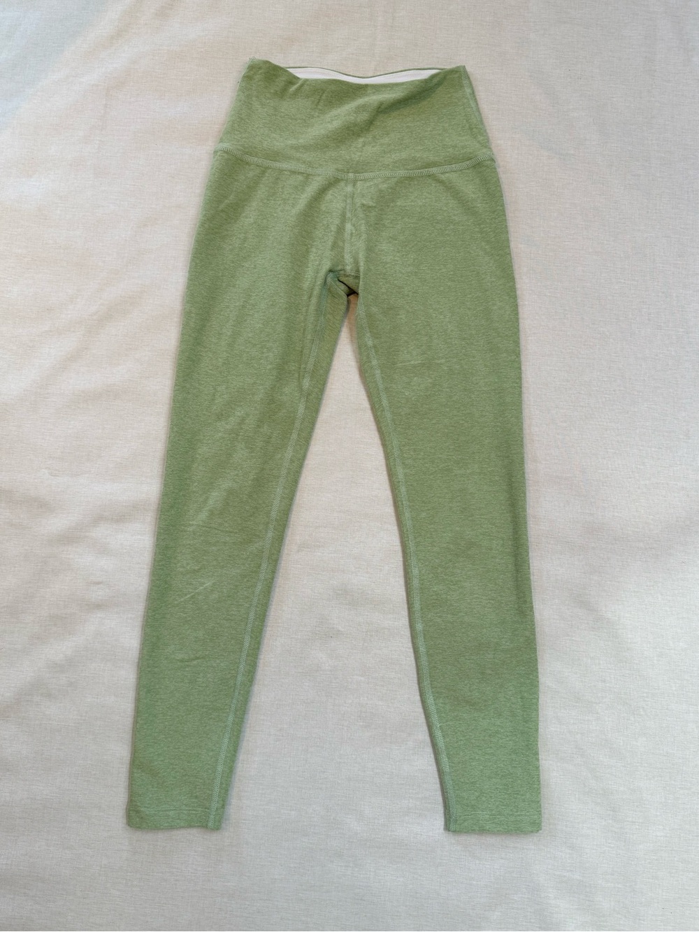 Beyond Yoga Sage Green Hi-Rise Leggings Size XS Made in USA